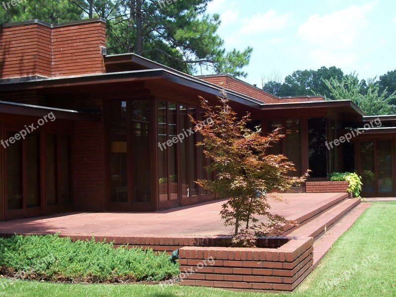 The Rosenbaum Home Florence Alabama Usa Designed By Frank Lloyd Wright