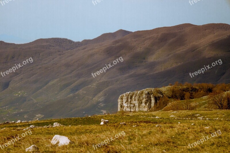 Mountain Green Nature Rock Steep