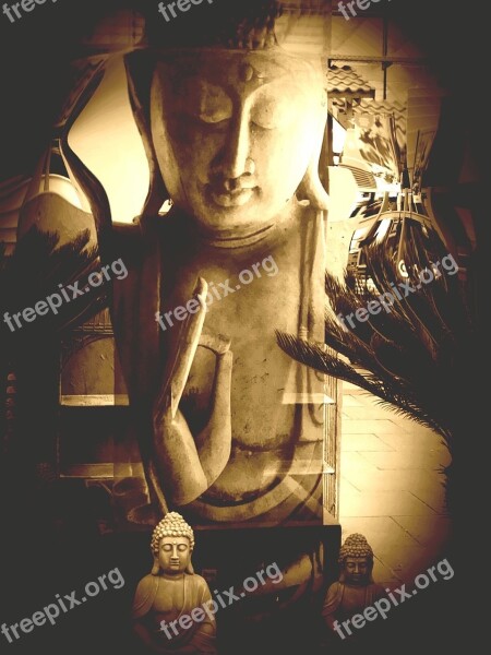 Buddha Buddhism Fernöstlich Statue Sculpture Figure