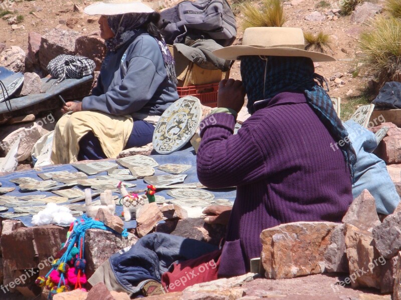 Women Seller Argentina Purmamarca Jujuy