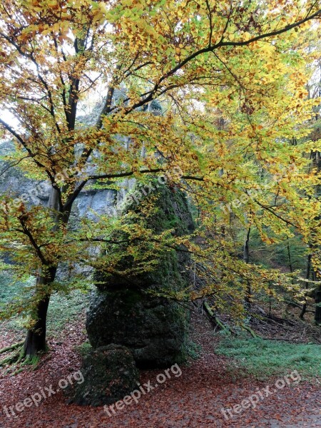 The Founding Fathers The National Park Rock Landscape Autumn