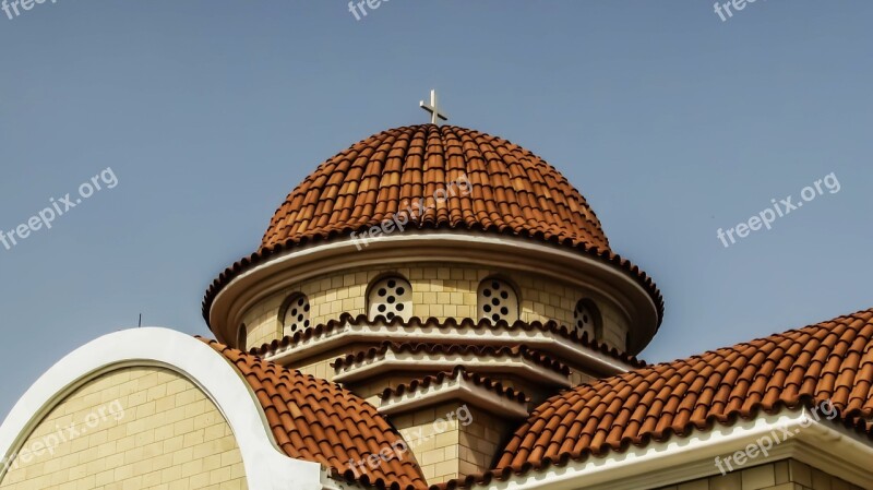 Cyprus Xylotymbou Ayios Rafael Church Monastery