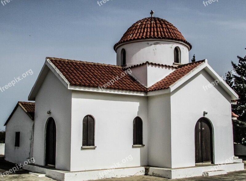 Cyprus Xylotymbou Ayios Rafael Monastery Orthodox