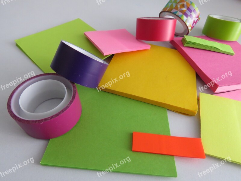 Diy Tape Crafts Father Colorful