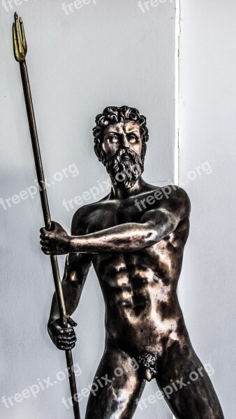 Cyprus Ayia Napa Thalassa Museum Poseidon God Of Sea