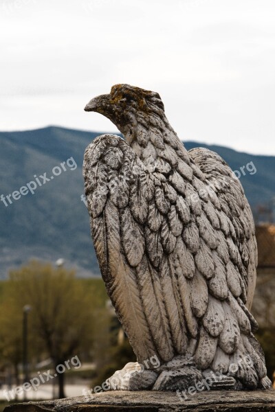 Sculpture Eagle Mountains Nature Slopes