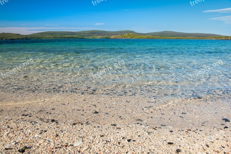 Skye Coral Beach Scotland Beach Highlands Island