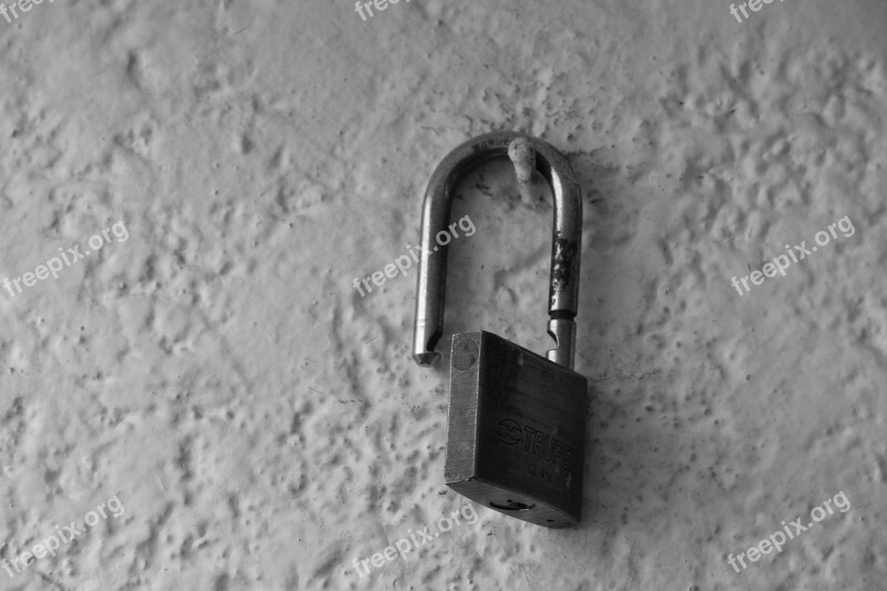 Padlock Unlocked Unlock Unsafe Protect