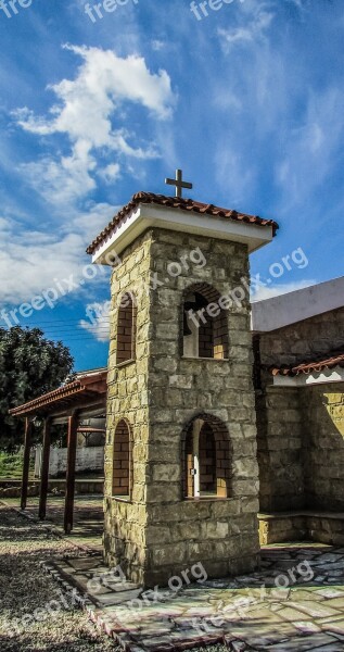 Cyprus Avgorou Ayios Mamas Church Belfry