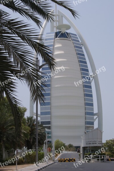 Dubai Burj Al Arab Hotel Free Photos