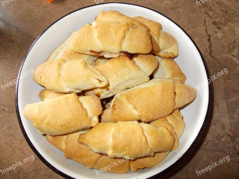 Croissants Bagels Cooking Free Photos