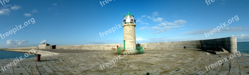 Ireland Harbour Lighthouse Coast Harbor