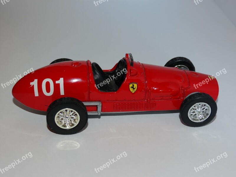 Ferrari Car Red Vintage Racing