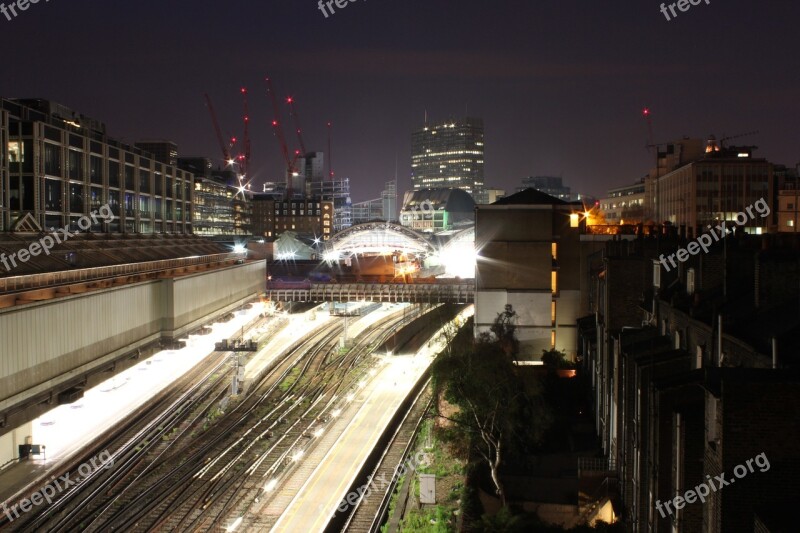 London Night Metro City Free Photos