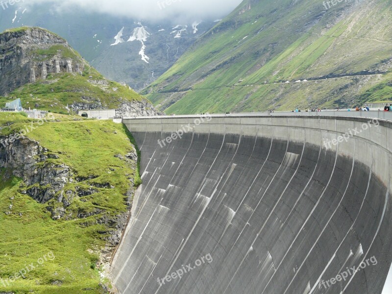 Dam Kaprun Austria Alps Free Photos