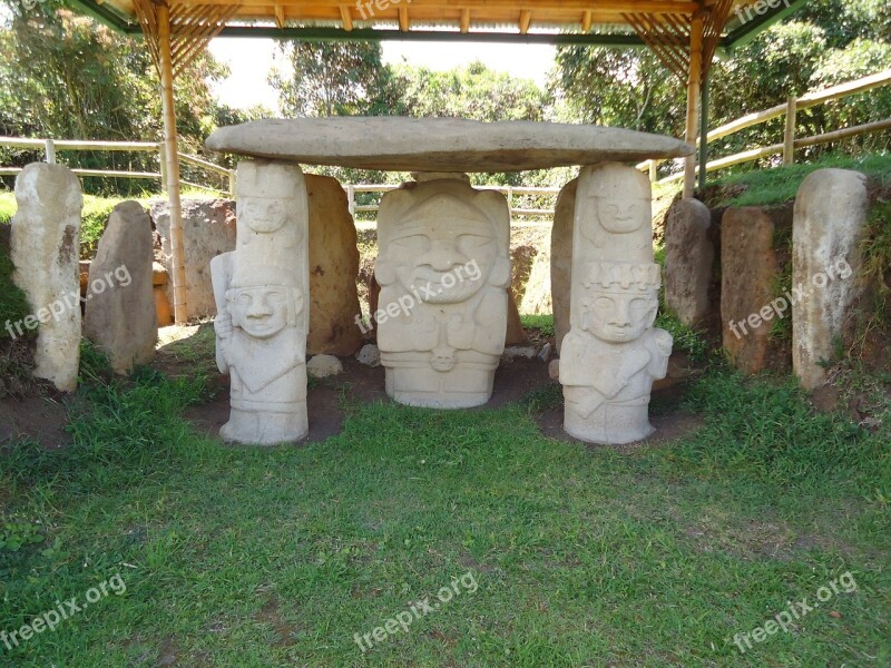 Archaeological Indigenous Statue Park Free Photos