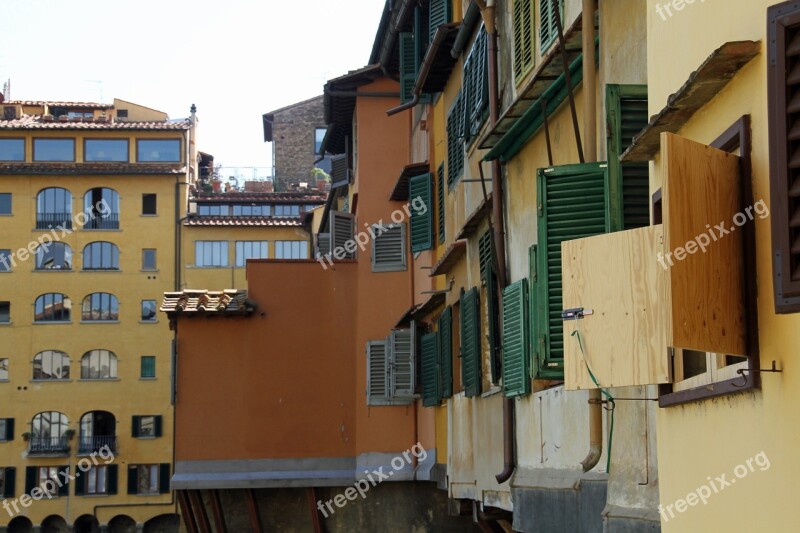 Ponte Vecchio Florence Blinds Old Famous