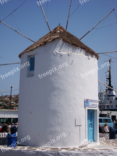 Mill Paros Cyclades Greces Holiday