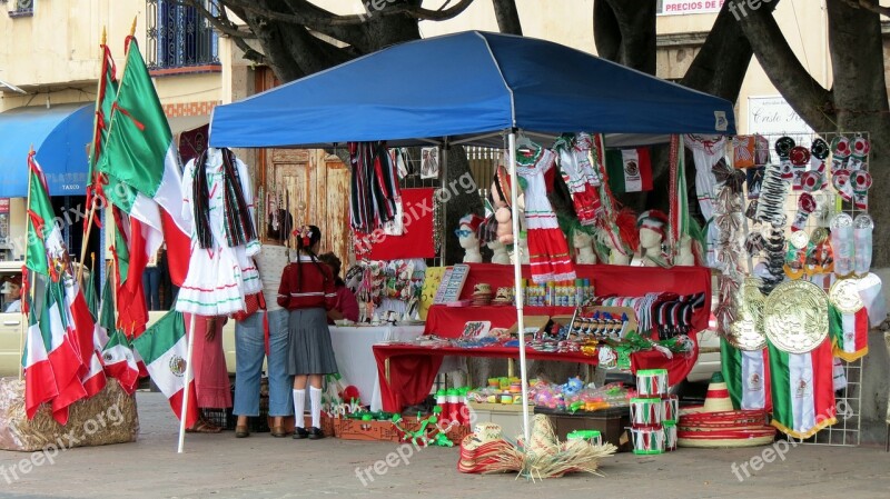 Mexico Flags Mexican Independence Day Tricolor Patriotism