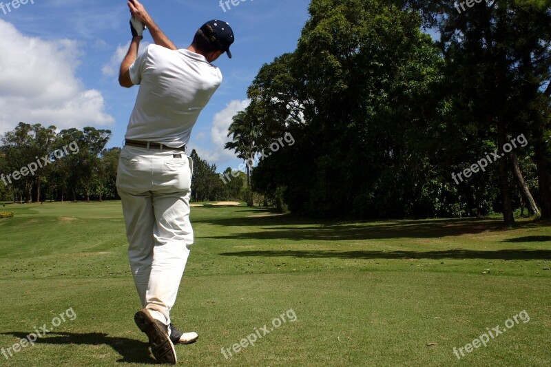 Golf Male Rear Free Photos