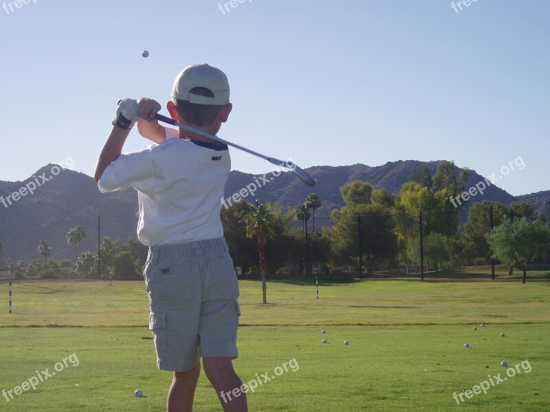 Golf Junior Boy Free Photos