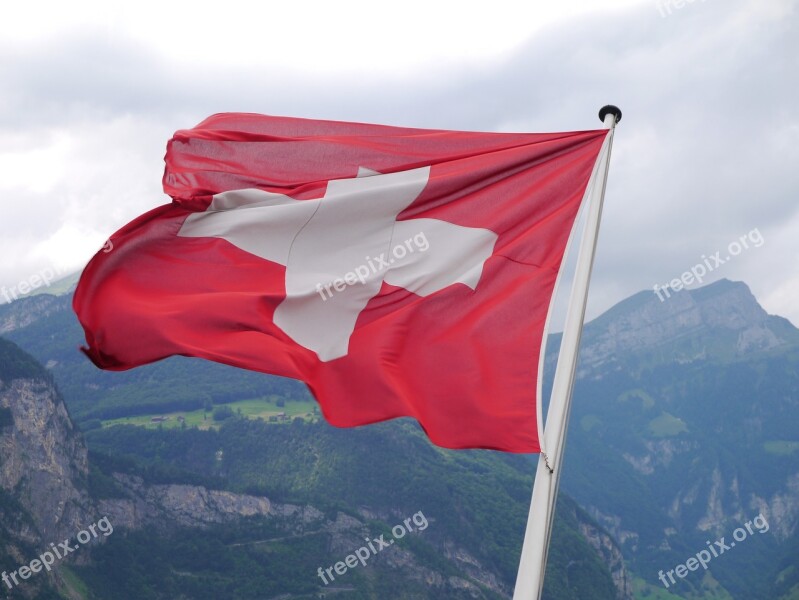 Switzerland Flag Swiss Flag Cross Flag Poles