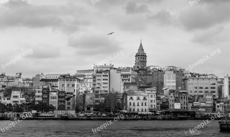 Galata Galata Tower Ista Istanbul Peace