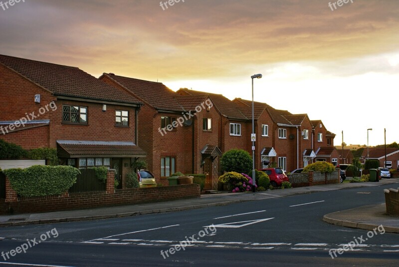 Houses Street Osiedle Little Town English Houses