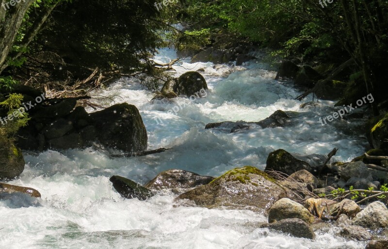 Nature Water Wild River Waterfall