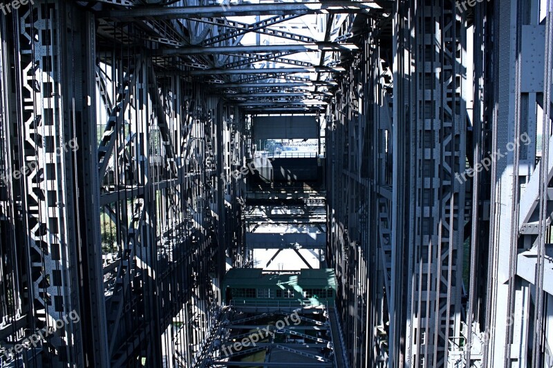 Boat Lift Engineering Art Steel Metal Steel Rivets