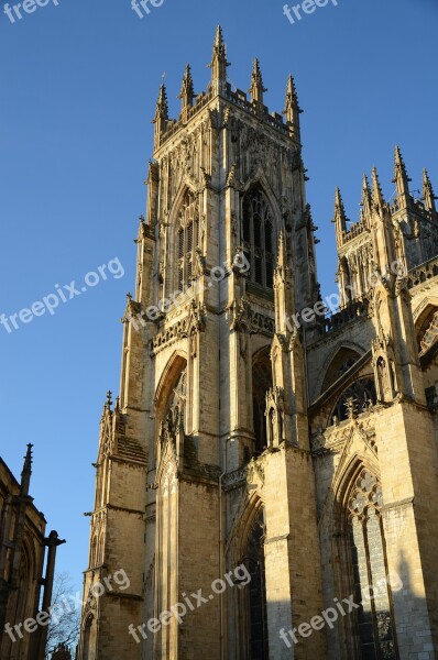 York Minster The Cathedral Church Architecture Monument