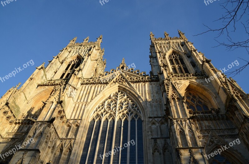 York Minster The Cathedral Church Architecture Monument