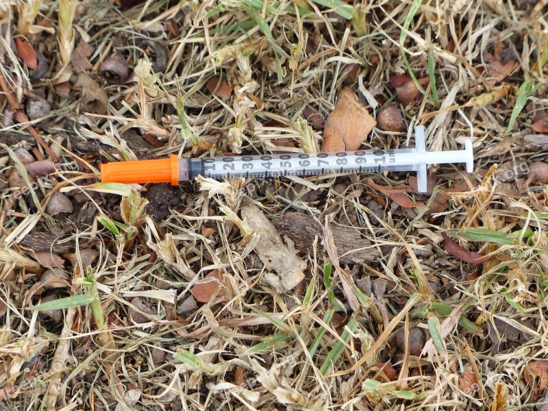 Syringe Needle Drugs Health Addiction