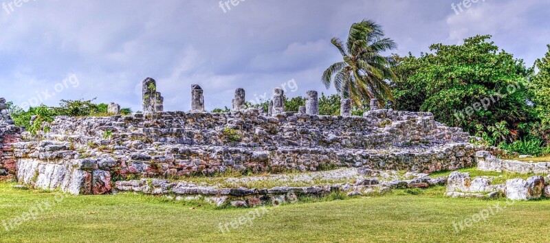 El Ray Cancún Mexico Archeological Nature