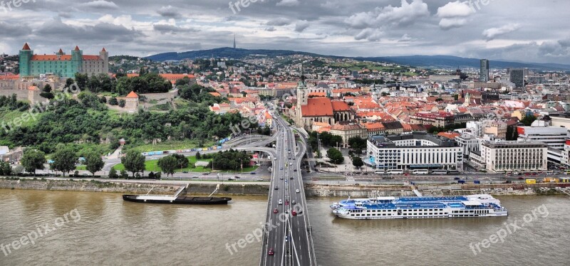 Bratislava Europe Slovakia City Architecture