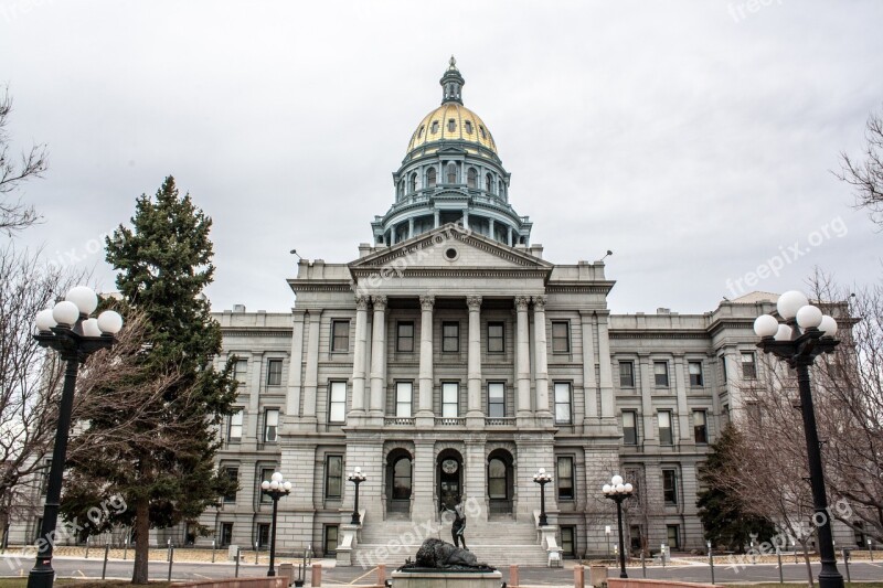 Denver Colorado Capitol Downtown Urban