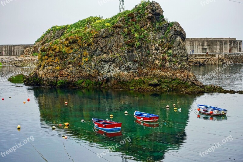 Nautical Boats Rock Bay Harbour