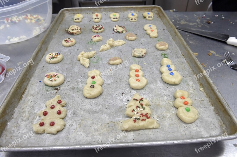 Cookies Baking Fresh Pastry Kitchen