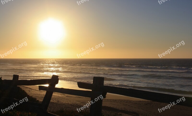 California Beach Ocean Sea Usa