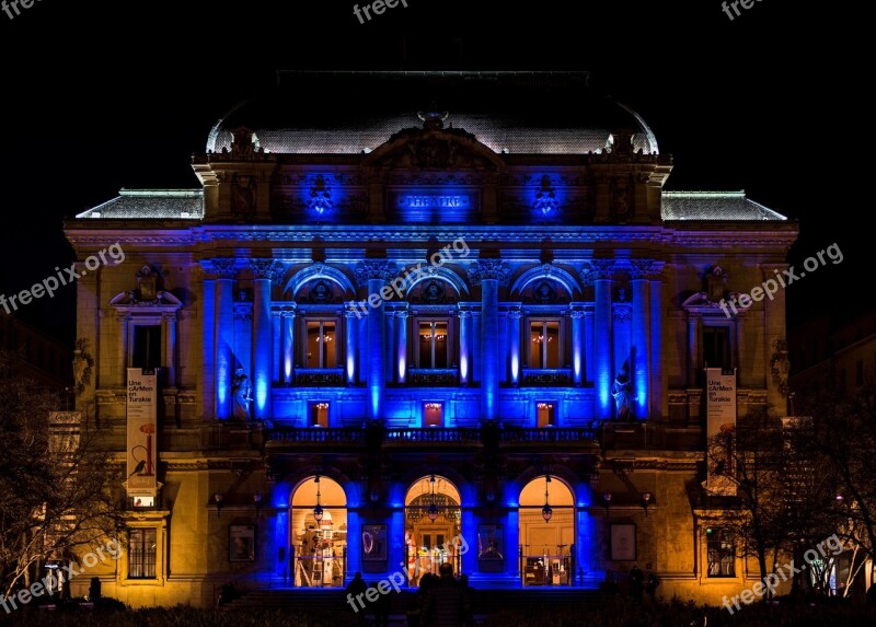 Lyon Lights Night Theatre Free Photos