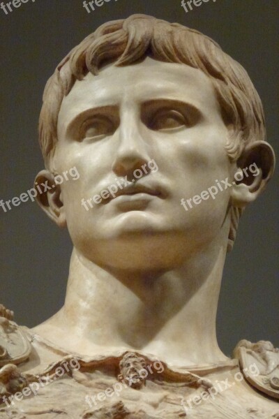 Auguste Emperor Antique Statue Free Photos