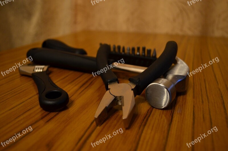 Tools Repair Pliers Hammer Maintenance