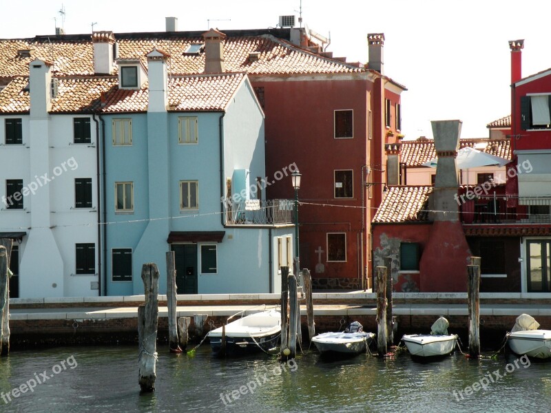 Venice Italy Water Architecture Boat City