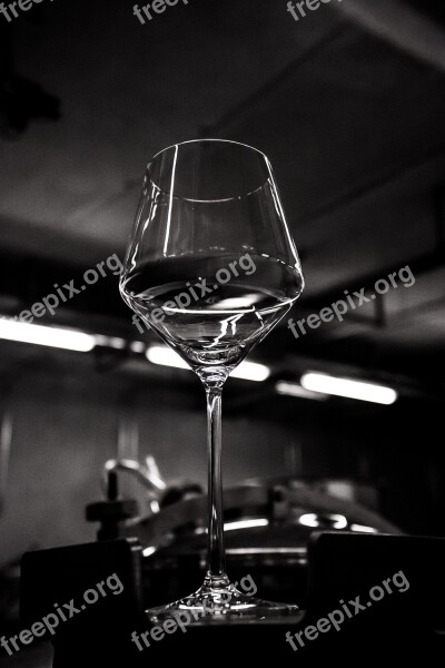 Wine Glass Keller Light Shadow Lighting