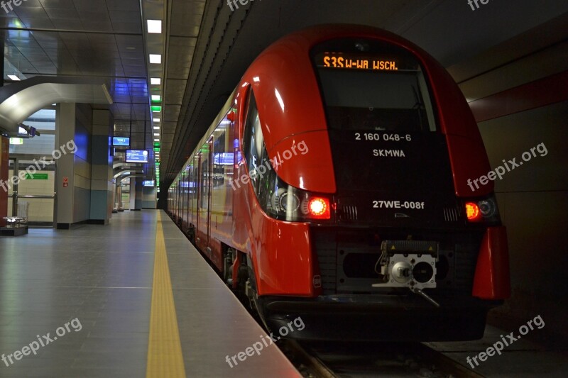 Train Metro The Station Peron Free Photos