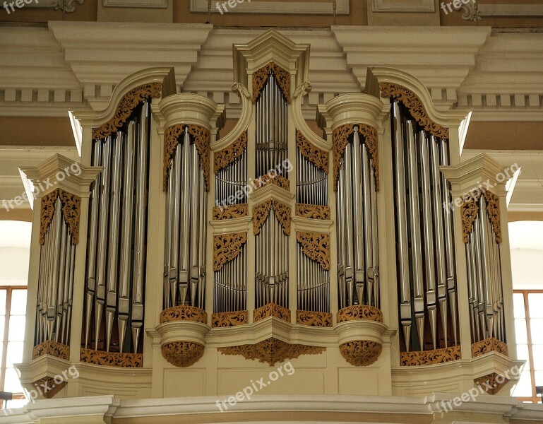 Lithuania Vilnius Organ Church Cathedral