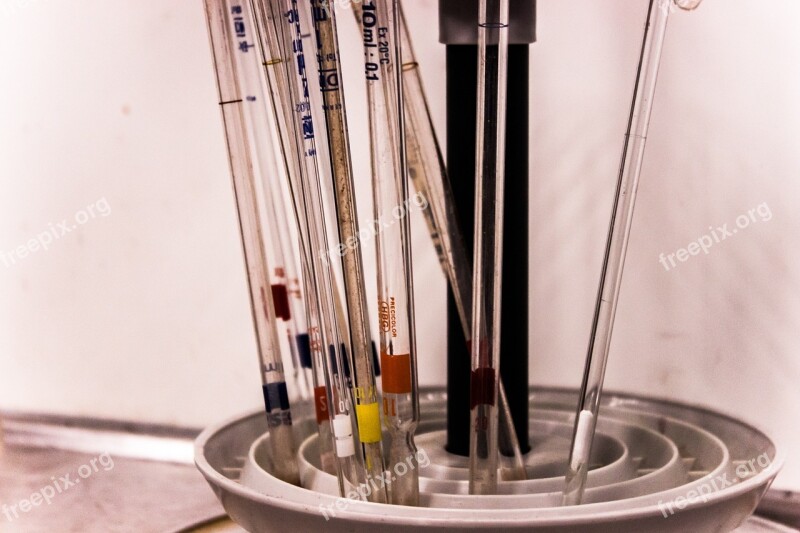 Laboratory Pipettes Wine Dosage Free Photos