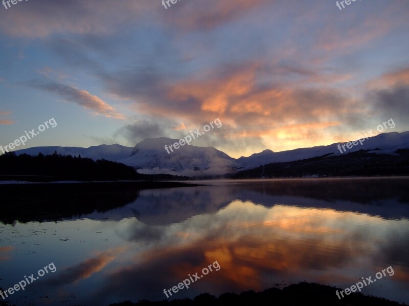 Ben Nevis Loch Eil Loch Highest Peak