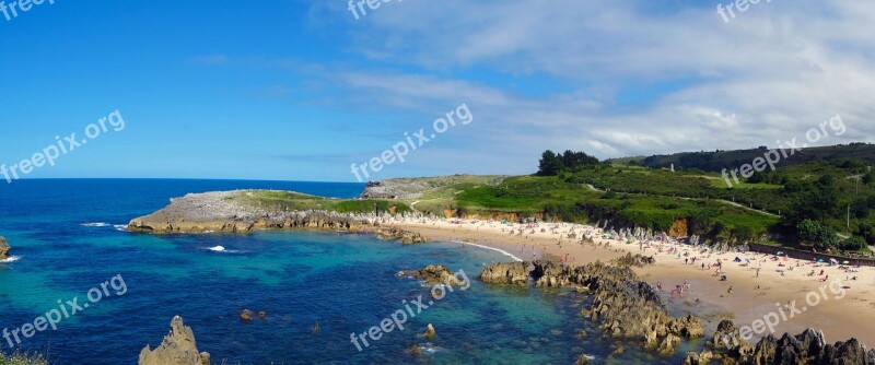 Beach Llanes Toro Asturias Spain