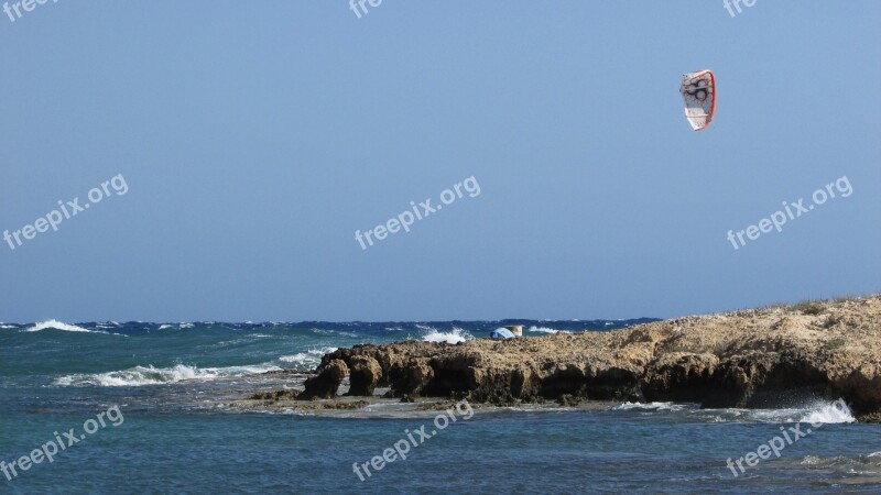 Cyprus Ayia Napa Windsurfing Surfing Windsurf